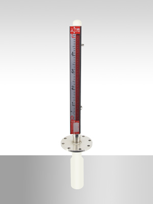 頂裝防腐磁翻板液位計
